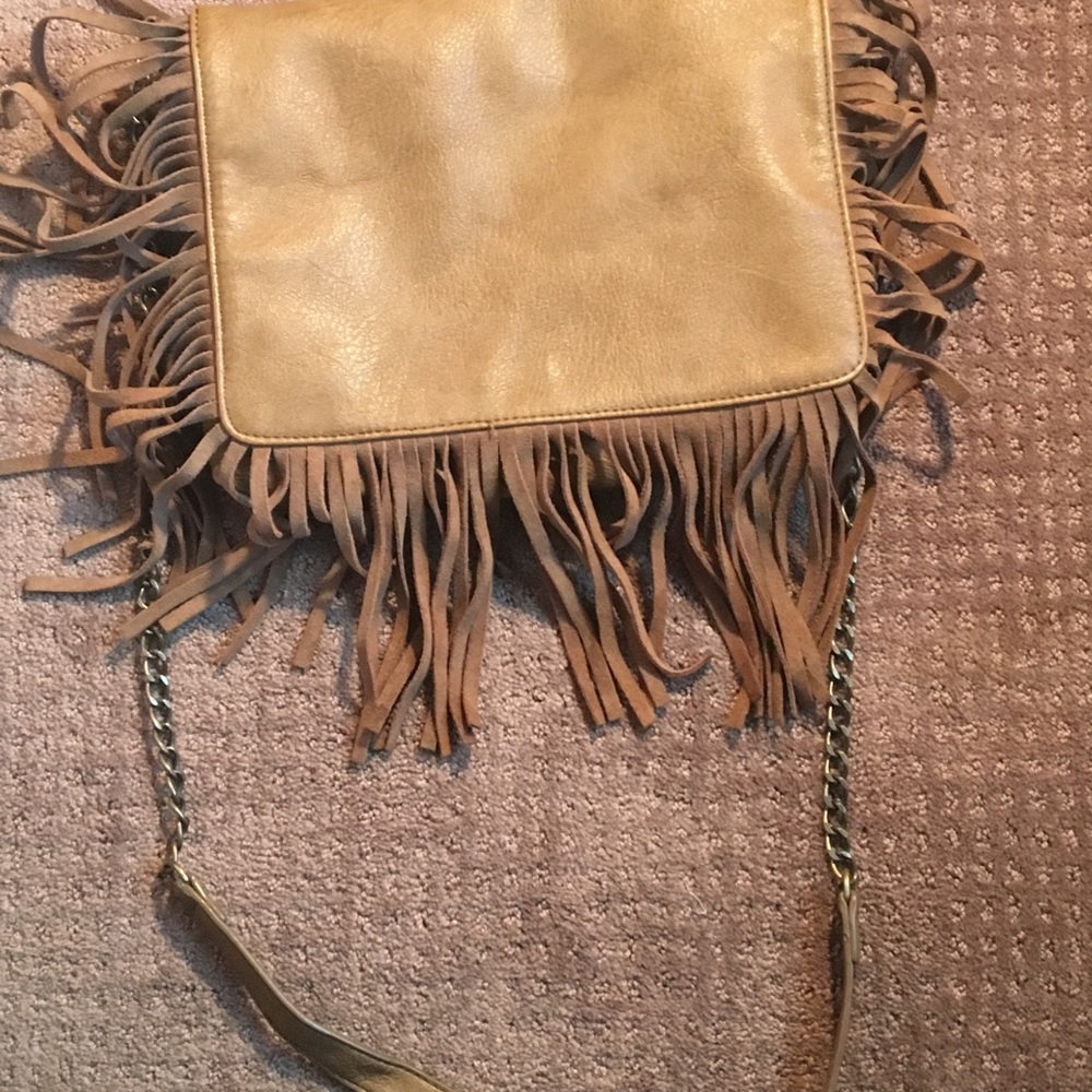 Fringe purse